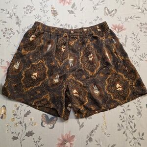 Vintage 1995 Looney Tunes Mania Bugs Bunny Taz Paisley Boxer Shorts Med